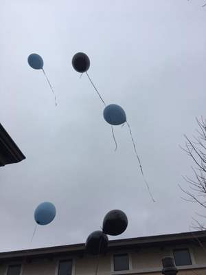 image of ballons floating in the air